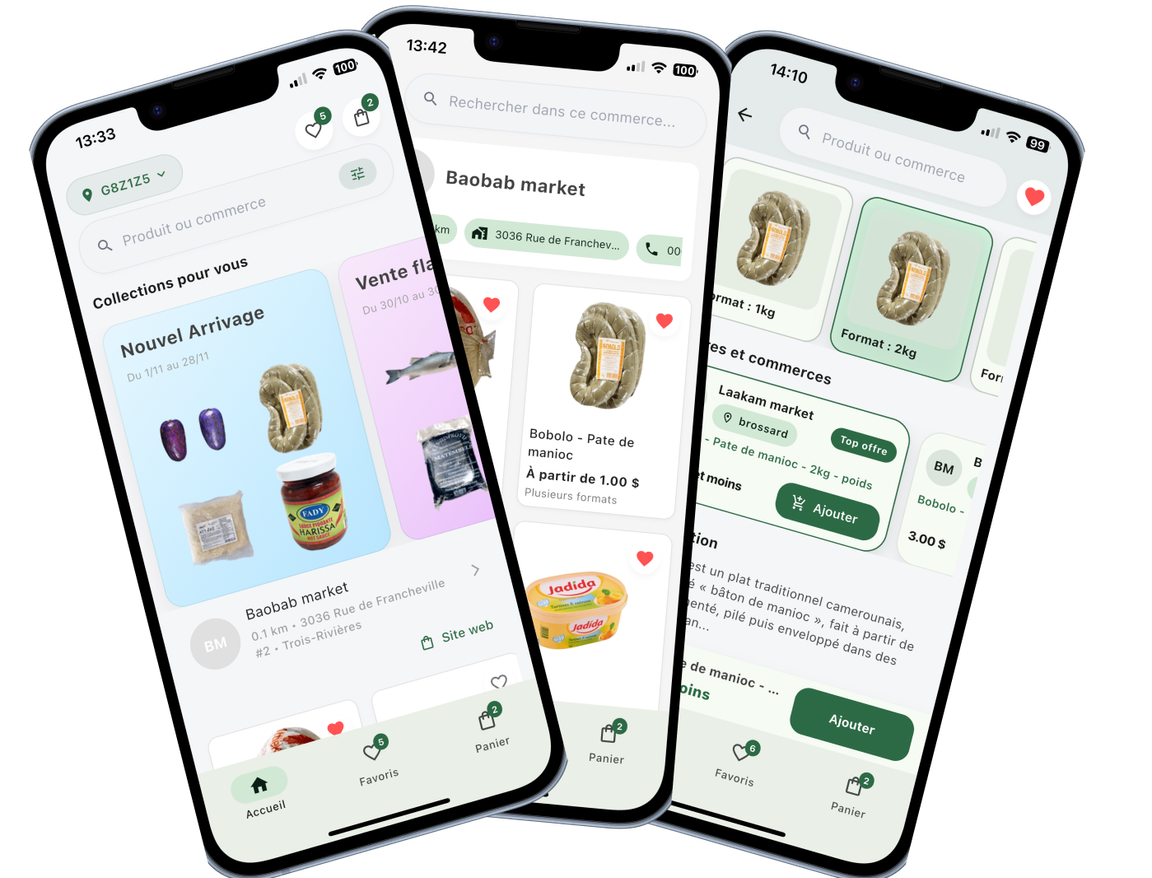 Illustration de l'application Moufal